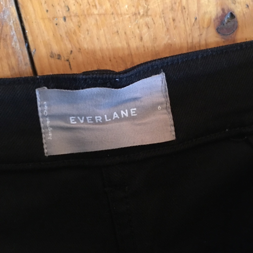Everlane straight leg crop pants